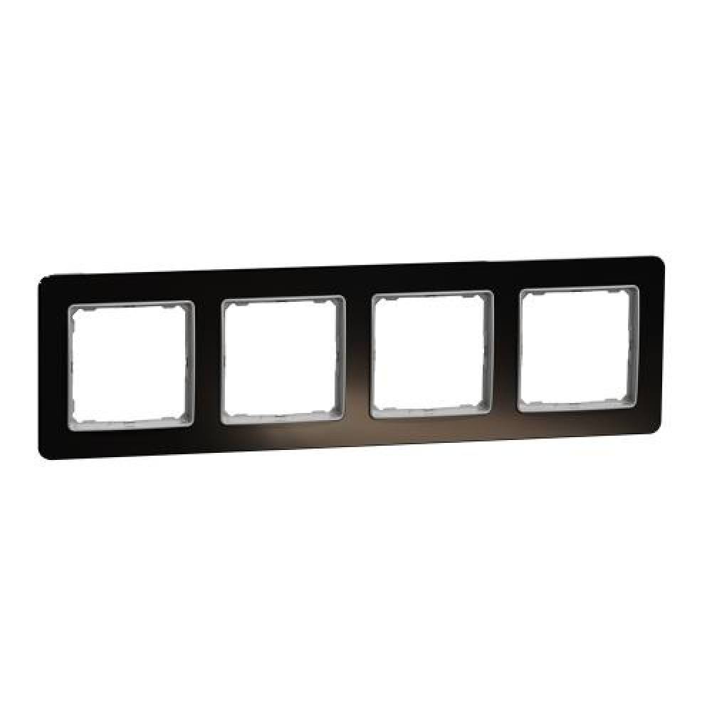 Рамка 4-я универсальная Schneider Electric Sedna Design Матовое стекло SDD362804